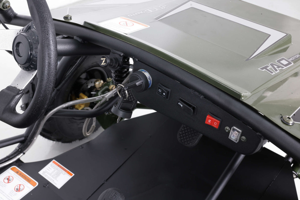 TaoMotor Jeep RT 110 Gokart - TribalMotorsports