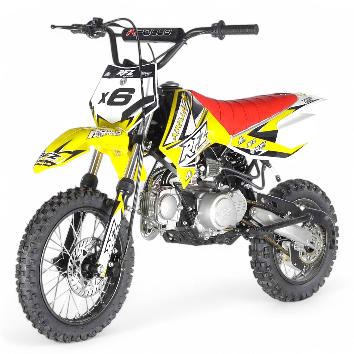 Apollo X6 125cc Dirt Bike - TribalMotorsports