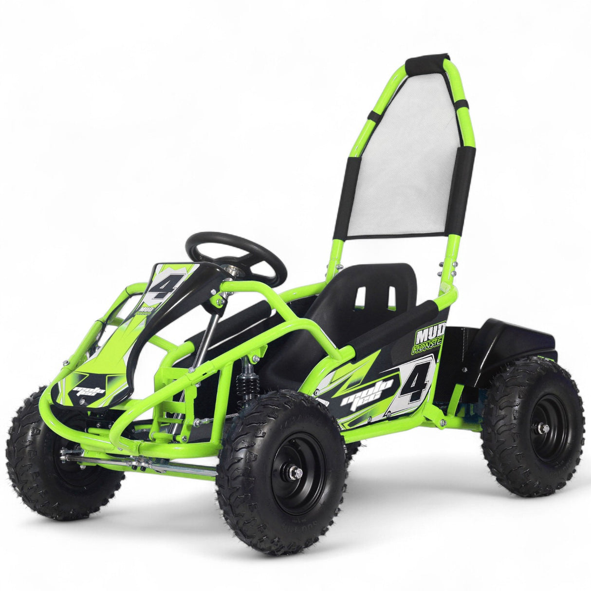 MotoTec Mud Monster Kids Electric 48v 1000w Go Kart - TribalMotorsports