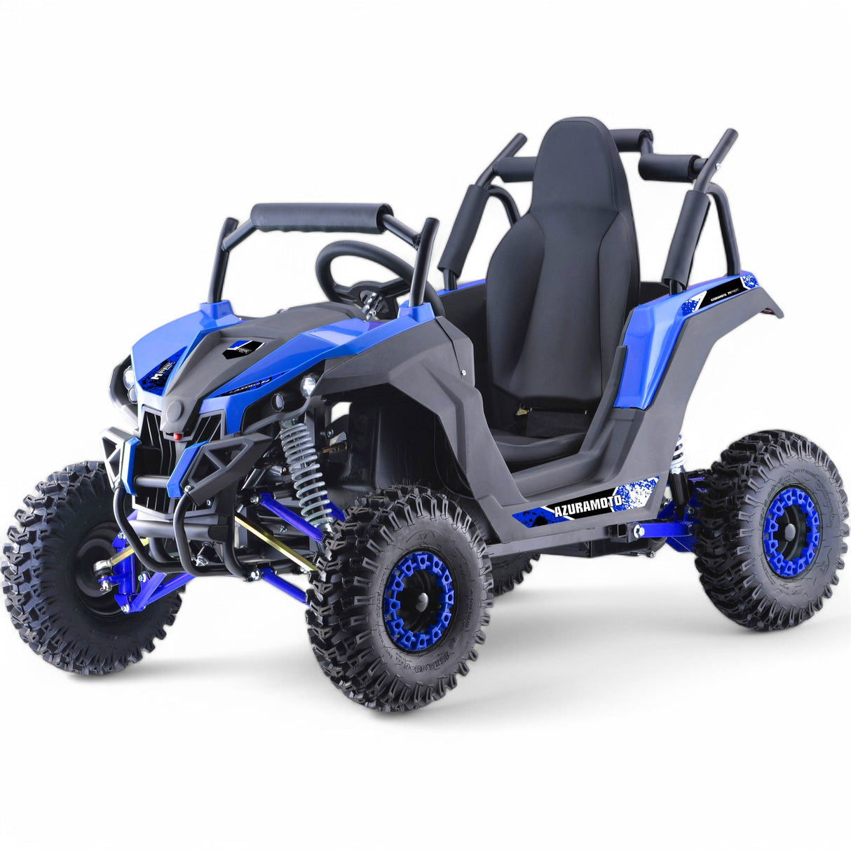 MotoTec Raider Kids UTV 48v 1200w Full Suspension - TribalMotorsports