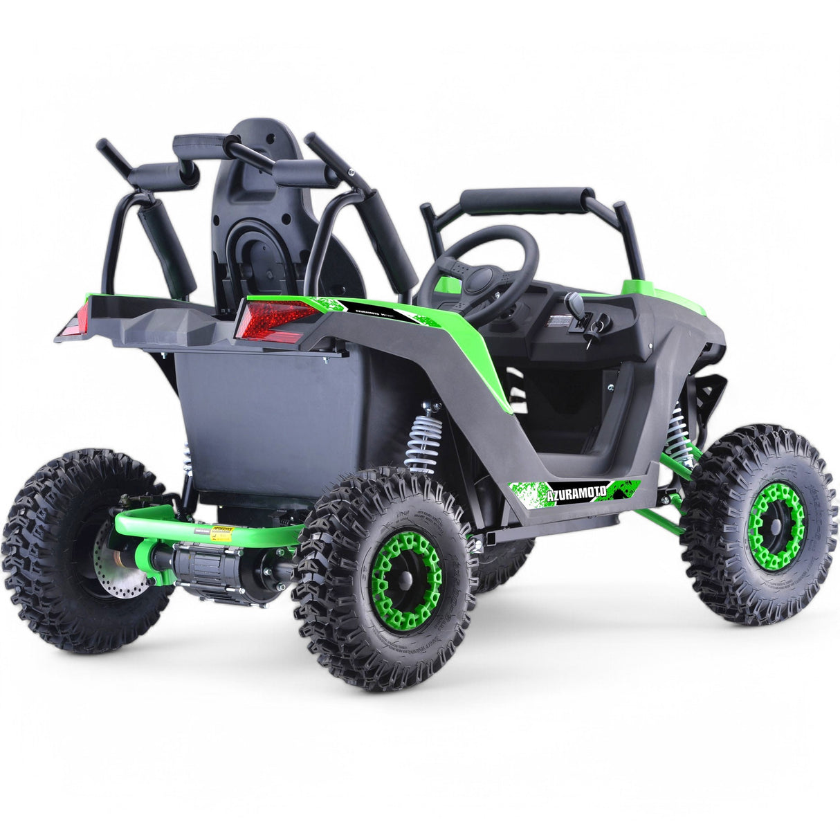 MotoTec Raider Kids UTV 48v 1200w Full Suspension - TribalMotorsports