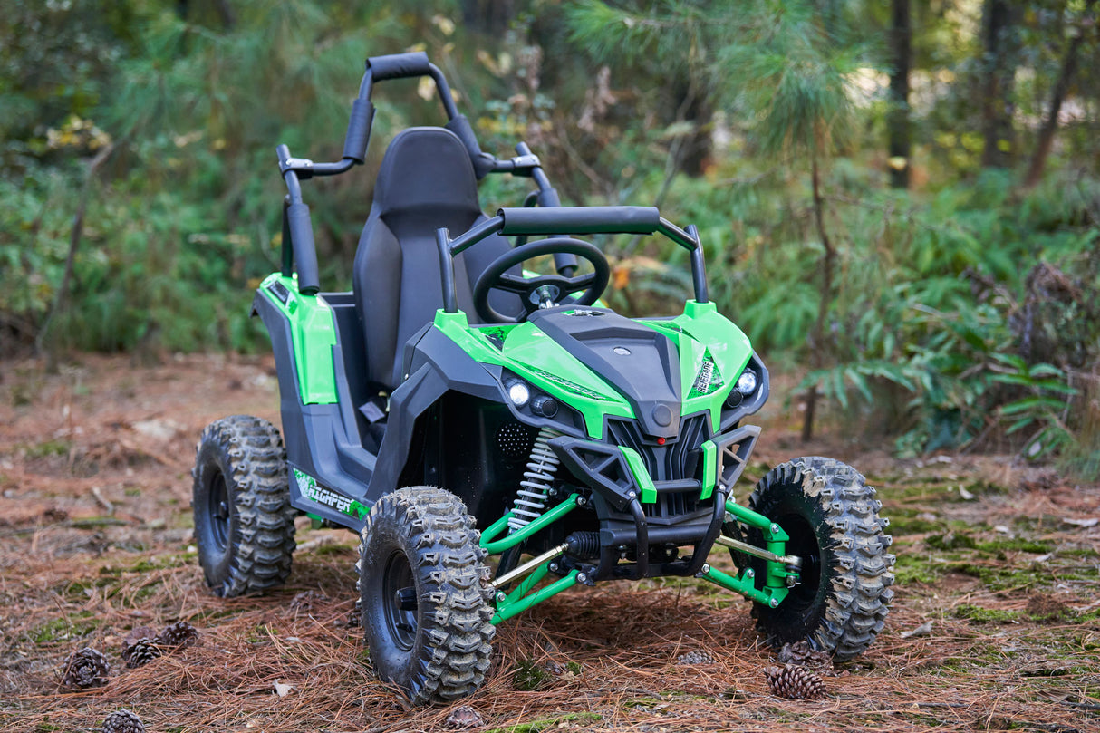 MotoTec Raider Kids UTV 48v 1200w Full Suspension - TribalMotorsports