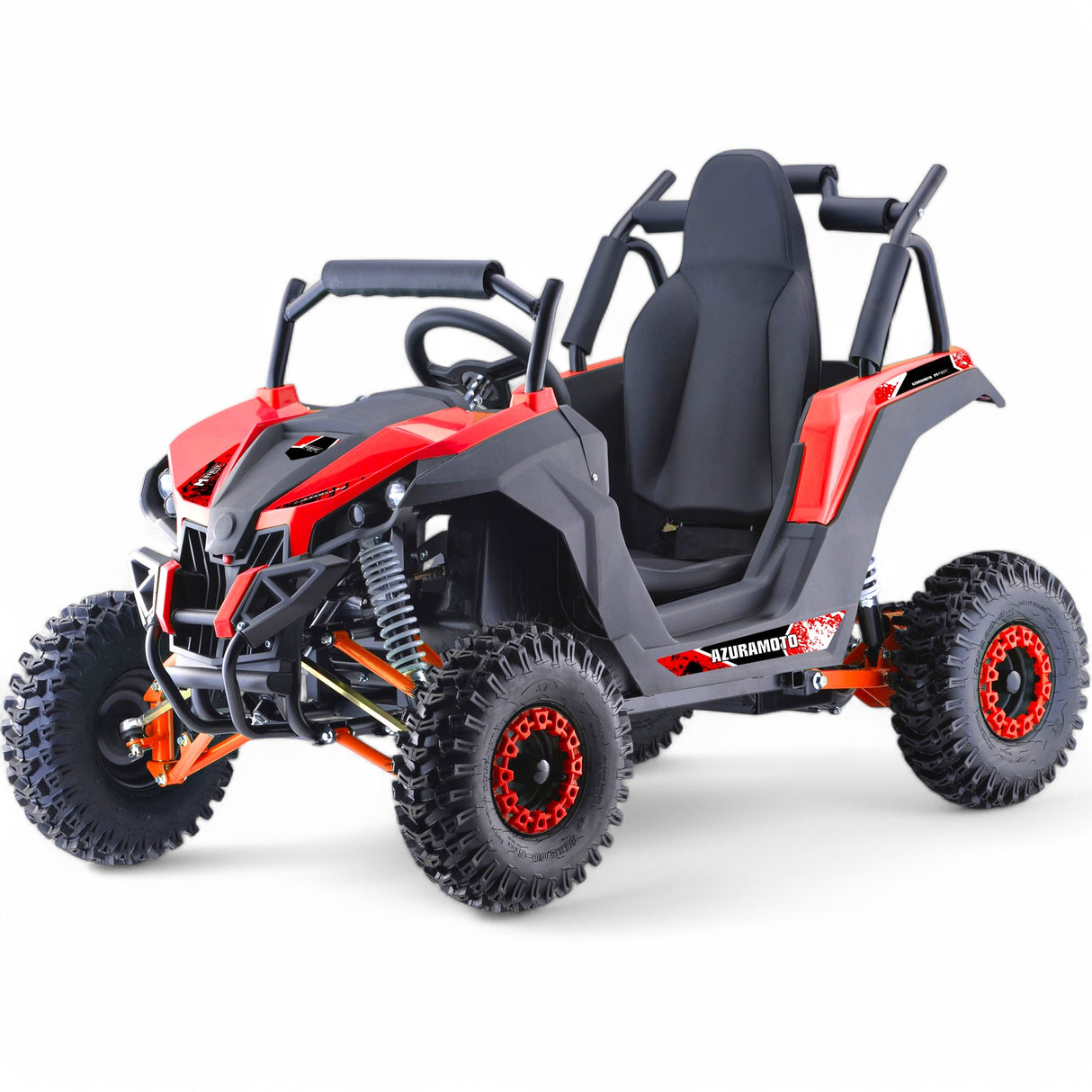 MotoTec Raider Kids UTV 48v 1200w Full Suspension - TribalMotorsports