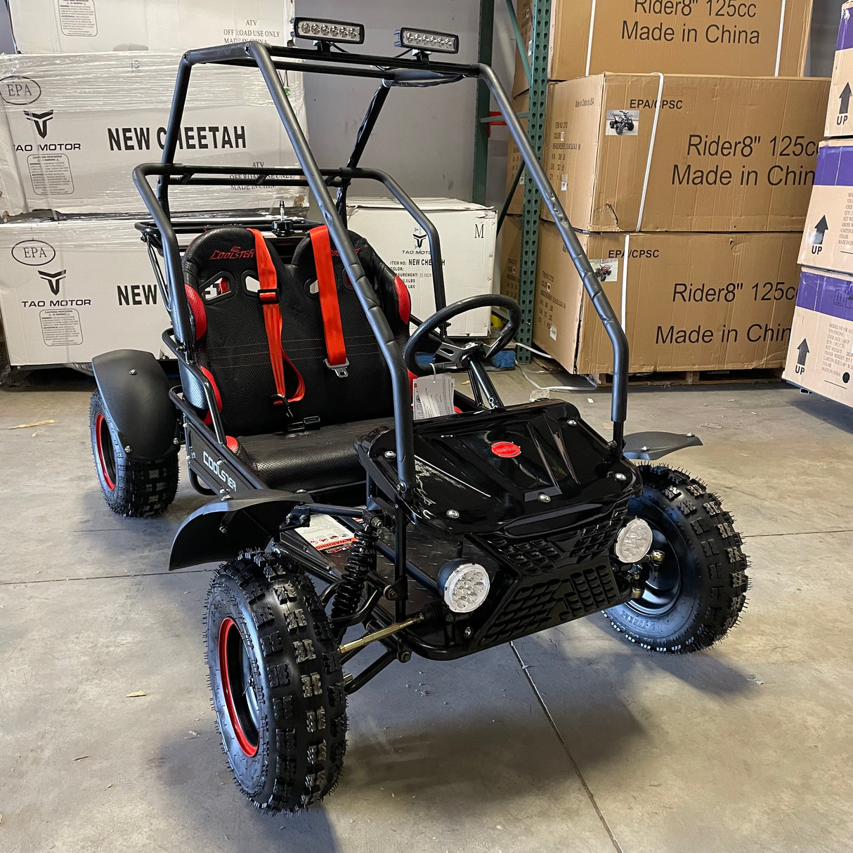 Coolster RX 125cc Kids Go Kart - TribalMotorsports