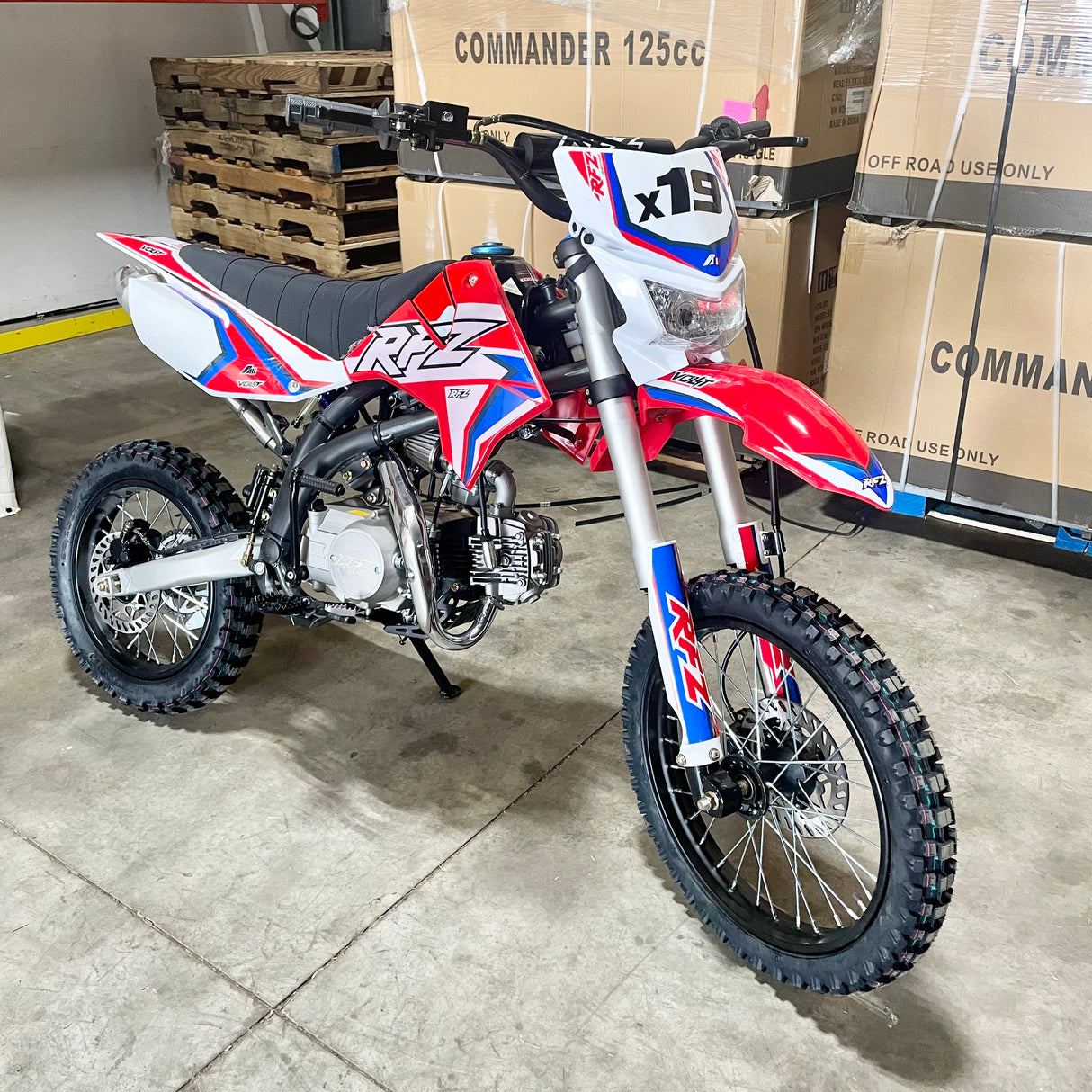 Apollo X19 125cc With Headlight Dirt Bike - TribalMotorsports