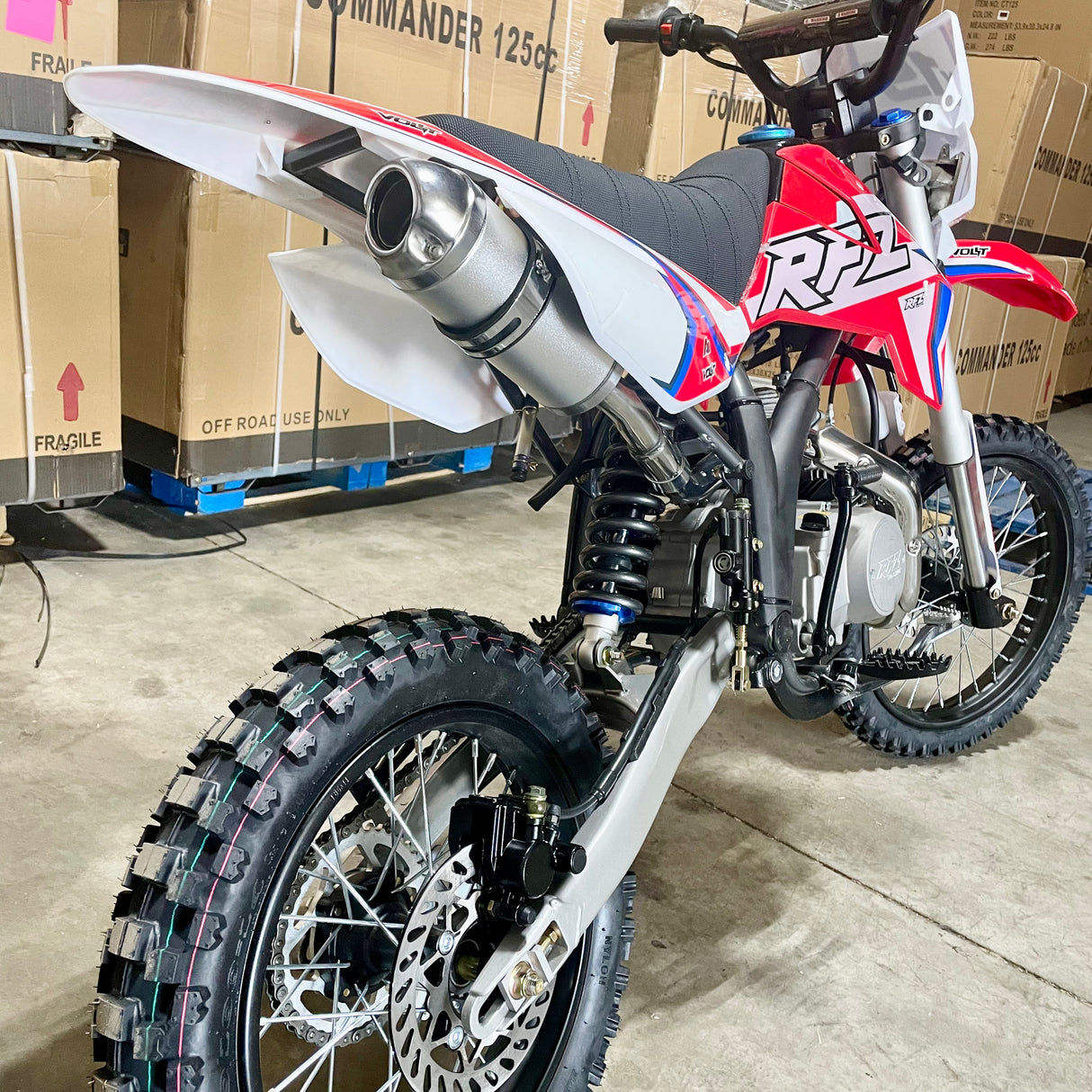 Apollo X19 125cc With Headlight Dirt Bike - TribalMotorsports