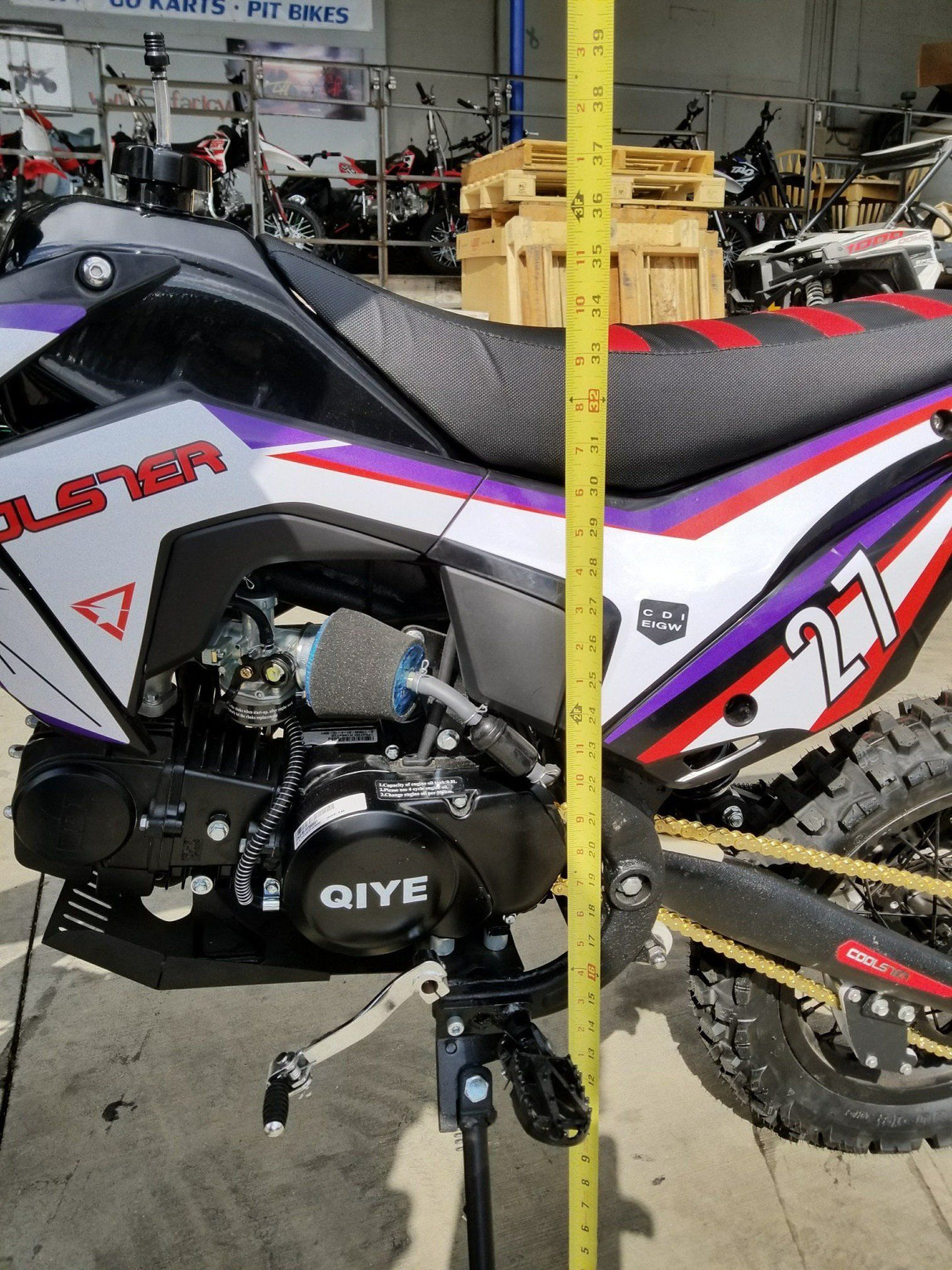 Coolster M125cc Adult Dirt Bike - TribalMotorsports