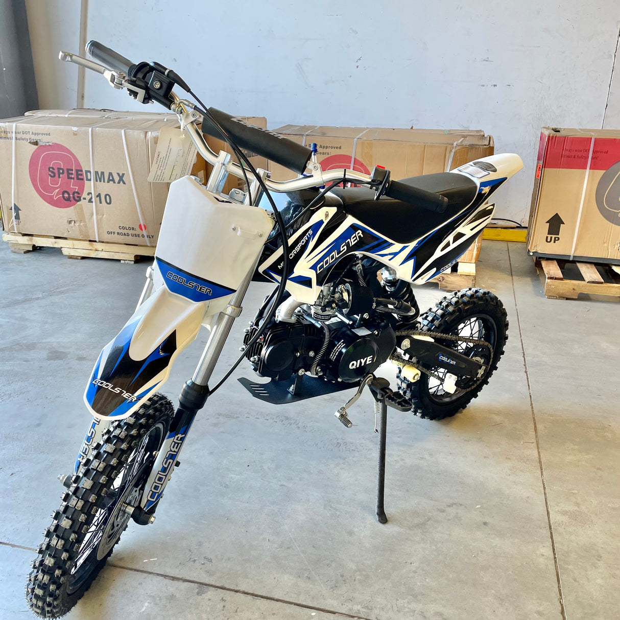 Coolster Rebel 125cc Dirt Bike - TribalMotorsports