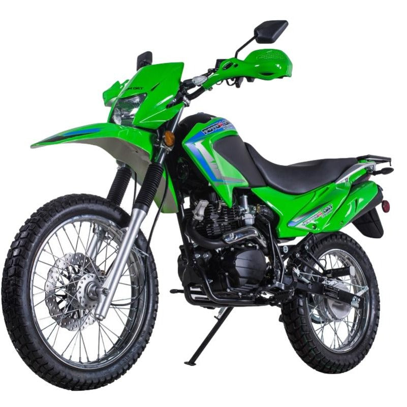 TBR7 Green Enduro Dual Sport 229cc Dirt Bike