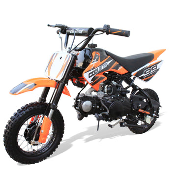  X-PRO 110cc Dirt Bike Pit Bike Youth Dirt Pit Bike 110 Dirt  Pitbike,Orange : Automotive