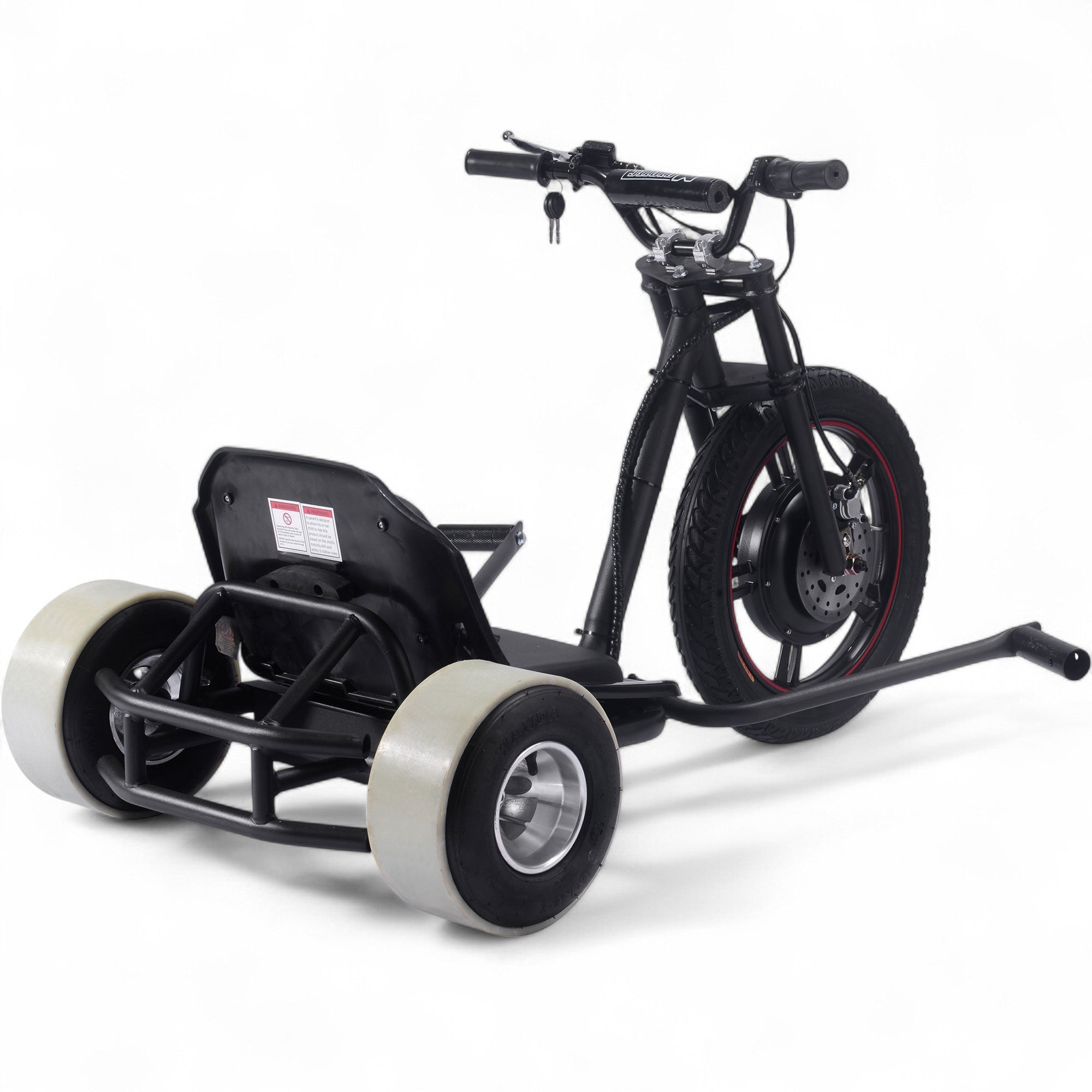 MotoTec Drifter 48V 800W Kids Electric Trike