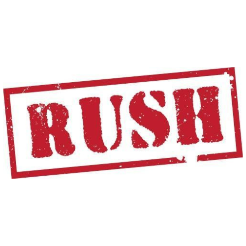 Rush Processing [will process same business day]