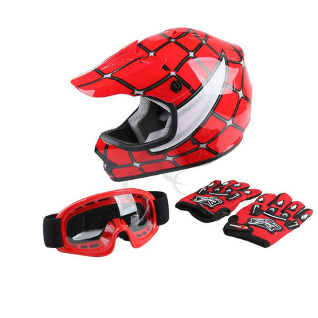 amazon motorcycle helmets youth Kids Helmet, Gloves, & Goggles Combo